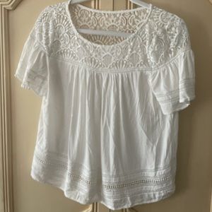 BB Dakota white blouse